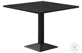 Moxee Espresso And Gunmetal Dining Table