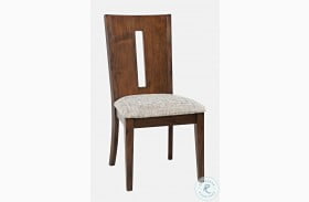 Urban Icon Merlot Slat Back Side Chair Set of 2