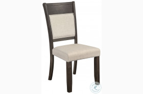 Brayden Beige Upholstered Side Chair Set Of 2