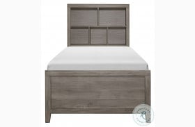 Woodrow Youth Storage Bookcase Bed With Storage Box