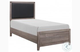 Woodrow Youth Upholstered Panel Bed