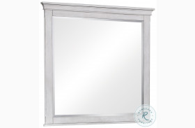 Franco Antique White Mirror