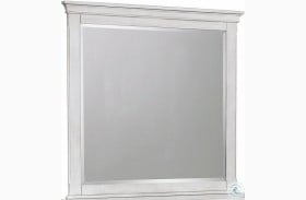 Franco Antique White Mirror