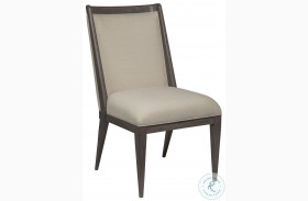 Cohesion Program Natural Greige And Antico Haiku Upholstered Side Chair