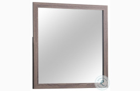 Brantford Barrel Oak Mirror