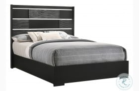 Blacktoft Black Panel Bed