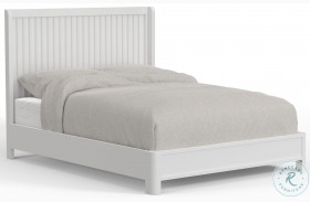 Stapleton White Full Panel Bed