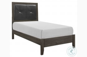 Edina Youth Upholstered Panel Bed