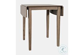 Eastern Tides Brushed Bisque Drop Leaf Counter Height Dining Table