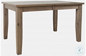 Eastern Tides Brushed Bisque Extendable Dining Table