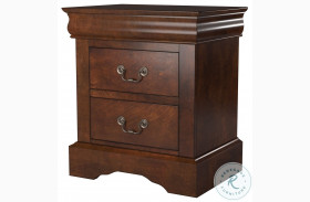 West Haven Cappuccino 2 Drawer Nightstand