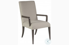 Cohesion Program Natural Greige Madox Upholstered Arm Chair