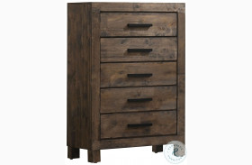 Woodmont Rustic Golden Brown Chest