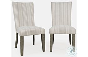 Telluride Beige Upholstered Dining Chair Set of 2