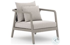 Numa Stone And Weathered Grey Outdoor Chair