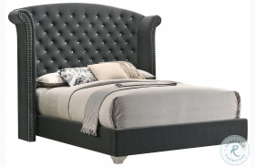 Melody Upholstered Panel Bed