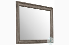 Avenue Grey Rectangular Mirror