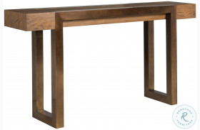 Signature Designs Honey Brown And Bronze Canto Console Table