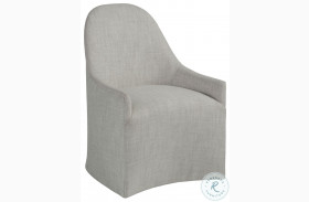 Signature Designs Misty Grey Lily Upholstered Arm Chair