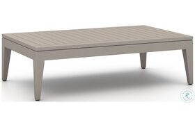 Sherwood Weathered Gray Outdoor Coffee Table