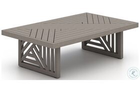 Avalon Weathered Grey Outdoor Coffee Table