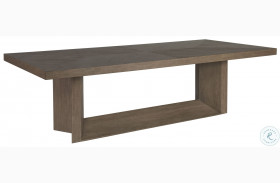 Signature Designs Medium Wood Tone Liason Rectangular Dining Table