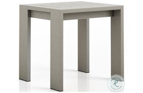 Monterey Weathered Grey Outdoor End Table