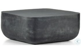 Basil Aged Grey Square Outdoor Coffee Table
