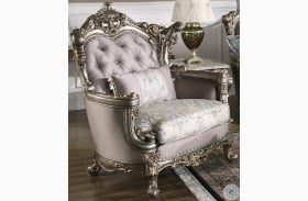 Ophelia Antique Gold Chair