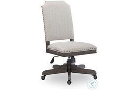 Kingston Dark Sable And Beige Home Office Desk Chair