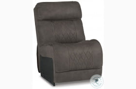 Hoopster Gunmetal Armless Chair