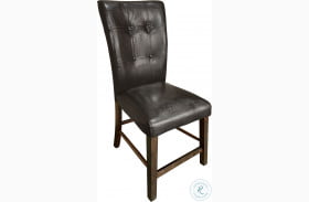 Decatur Dark Cherry Counter Height Chair Set of 2