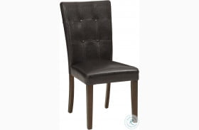 Decatur Dark Cherry Side Chair Set of 2