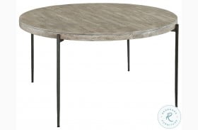 Bedford Park Gray And Forged Iron Dining Table