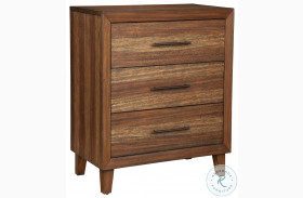Trinidad Brown 3 Drawer Small Chest