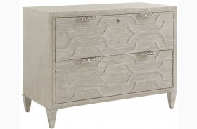 Greystone Pearl Gray Wire Brushed Finish File Chest
