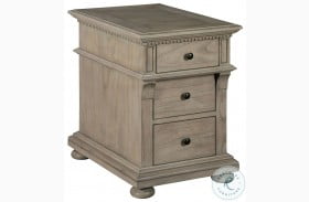 Wellington Hall Driftwood Chairside Chest