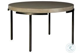 Scottsdale Sand Dune And Aged Iron Round Dining Table