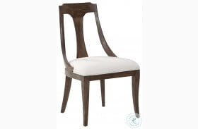 Wellington Estates Linen And Java Sling Arm Chair Set of 2