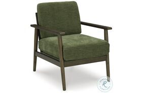 Bixler Olive Showood Accent Chair