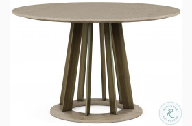 North Side Shale Round Pedestal Dining Table