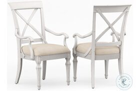 Palisade Creamy Tan Arm Chair Set Of 2