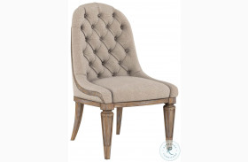 Architrave Neutral Upholstered Side Chair
