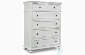 Madison Natural White Painted Drawer Chest