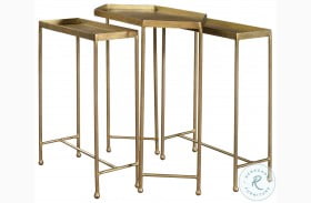 Special Reserve Brass Nesting Tables