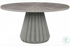 Vault Mink Round Pedestal Dining Table