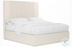Blanc Upholstered Panel Bed