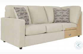 Edenfield Linen LAF Sofa with Corner Wedge