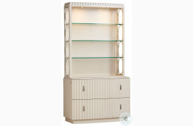 Cascades Fresh Linen White Birkdale File Chest With Deck