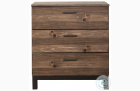 Weston Light Distressed Pine 3 Drawer Small Chest